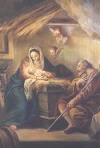 Escenario del nacimiento de Cristo